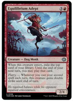 Equilibrium Adept (Foil) - 0106 - Tarkir Dragonstorm - MTG - NM/M - Image 1