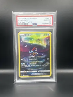 2023 Pokemon SWSH Crown Zenith Keldeo #GG07 Gem Mint PSA 10 - Image 1