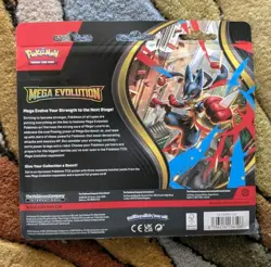 Pokemon TCG Mega Evolution Base Set 3 Pack Blister Golduck Sealed - Image 2