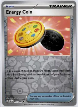 Energy Coin - 081/086 - Reverse Holo - Pokemon Black Bolt ENG - Image 1