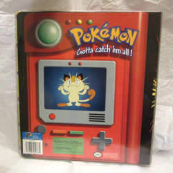 Vintage Pokemon Pikachu 3 Ring Binder Gotta Catch 'Em All Nintendo 1999 - Image 4