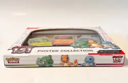Pokemon TCG Scarlet & Violet 151 Poster Collection Box 3 Packs NEW Sealed - Image 2