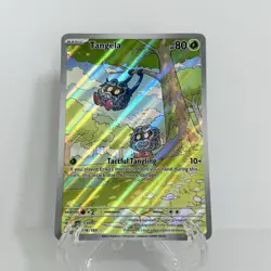 Tangela 178/165 Illustration Rare Scarlet & Violet 151 Pokemon Card English NM - Image 1