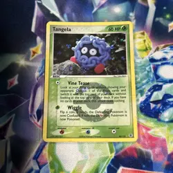 Pokemon TCG English Card ex Fire Red Leaf Green Tangela 30/112 Reverse Holo HP - Image 1