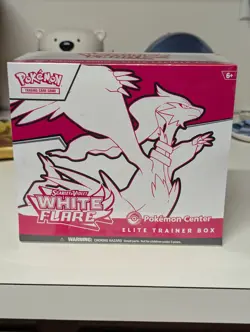 White Flare “Pokemon Center” Elite Trainer Box ETB - Factory Sealed - Image 1