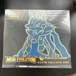 Pokemon Center Exclusive Mega Evolution Lucario Elite Trainer Box (ETB) Sealed - Image 1