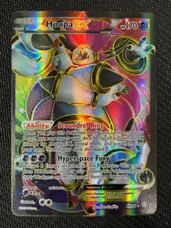 Hoopa EX Full Art 89/98 Ancient Origins Near Mint Pokemon - Image 1