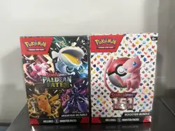 Pokemon 151 & Paldean Fates Booster Bundles - Lot of 2 - Factory Sealed - Image 1