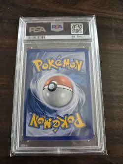 2011 Pokemon Black & White Base 113/114 FA Full Art Reshiram Holo PSA 9 Mint - Image 2