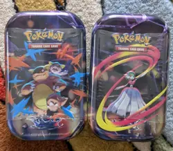 Mega Evolution Pokemon TCG Mini Tins Sealed Lot of 2 - Image 1