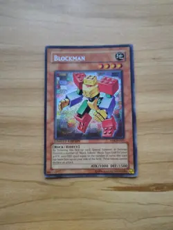 Yu-Gi-Oh - Blockman - DPK-ENSE1 - Secret Rare - Image 1