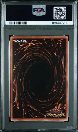 2024 YU-GI-OH! OVER RUSH RARE #JP050 BLUE-EYES BLAZING BRIGHT DRAGON PSA 10 - Image 2
