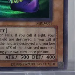 Yu-Gi-Oh! TCG Time Wizard Metal Raiders MRD-065 Unlimited Ultra Rare - Image 4
