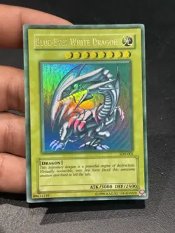 MAX FADED BLEED Blue-Eyes White Dragon SDK-001 Starter Deck-Unlimited Edition - Image 4
