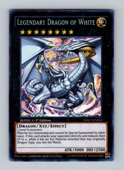 Legendary Dragon of White WSUP Light Play 1st Ed #EN051 LP Yugioh 2015 - Image 1