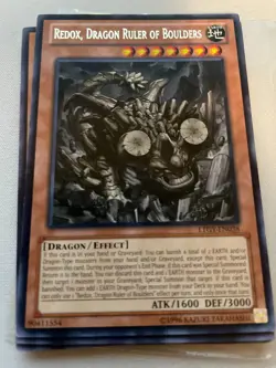 REDOX, DRAGON RULER OF BOULDERS LTGY-EN038 NM YUGIOH! - Image 1