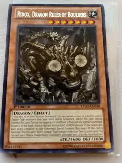 REDOX, DRAGON RULER OF BOULDERS LTGY-EN038 NM YUGIOH! - Image 2