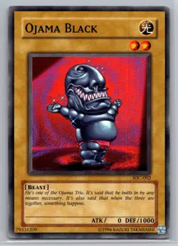 Invasion of Chaos #IOC-002 Ojama Black - VG - Image 1