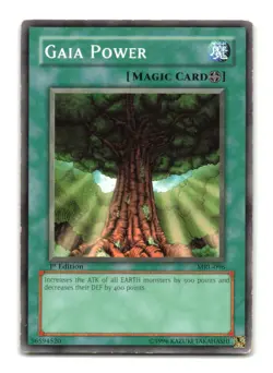 Gaia Power - MRL-096 1st Edition - YuGiOh-MP - Image 1