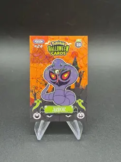 Pokemon Arbok Holo Collectoons Halloween Card 30 Peru US Seller - Image 1