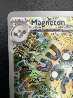 Pokemon TCG Magneton SVP 159 Surging Sparks Promo Card NM Condition - Image 2