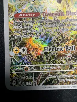 Pokemon TCG Magneton SVP 159 Surging Sparks Promo Card NM Condition - Image 5