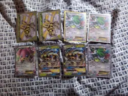 Pokemon 8 Card Lot EX GX Break Holo - Image 1