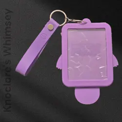 Pokemon TCG Gengar Card Holder Case with Lanyard | Purple | New | Anime... - Image 3