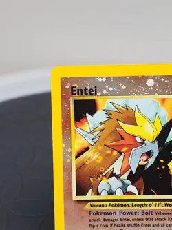 Pokemon Entei #34 Reverse Holo Rare Trading Card Black Star Promo Near Mint - Image 3