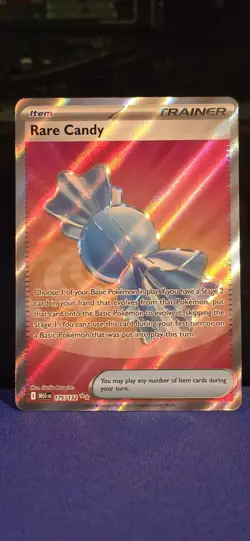 RARE CANDY - 175/132 Mega Evolution Trainer - Rare Holo - Pokemon TCG Card - Image 1