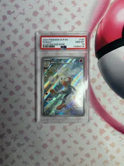 Pokemon TCG Raboot Stellar Crown Holo Card 147/142 PSA 10 Gem Mint - Image 1