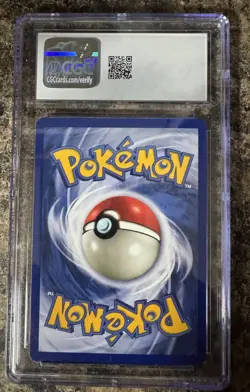 CGC 6 Nidoran 55/102 Shadowless 1999 Pokemon Base Set WOTC Card - Image 4