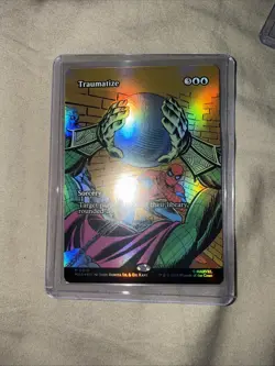 Traumatize - 0015 - M - Borderless - Foil - Marvel's Spider-Man - MTG - NM/M - Image 1