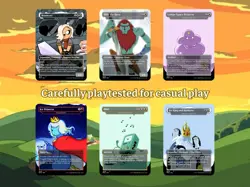 MTG Commander - Adventure Time-Inspired - 100 Cards + Bonus (Without Box) - Image 5