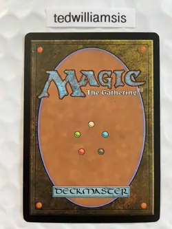 Spelljack MtG Judgment Regular Signed Autographed Pete Venters Moderately Played - Image 3