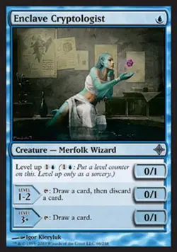 Enclave Cryptologist - Medium Play MTG Rise of the Eldrazi - Image 1