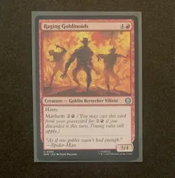 Magic: The Gathering Raging Goblinoids MTG Marvel's Spider-Man U 0085 - Image 1