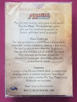 Magic The Gathering TIME SPIRAL SLIVER EVOLUTION New Sealed Theme Deck MTG - Image 2