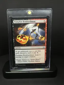 MTG, Pumpkin Bombardment 139 NM Marvel's Spider-Man Regular - Image 1