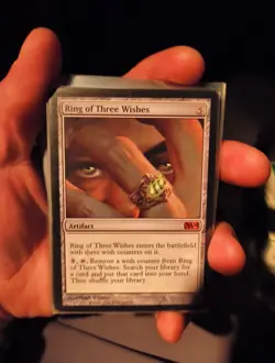 MTG - RING OF THREE WISHES - M14/Core Set 2014 N.M - Image 1