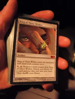 MTG - RING OF THREE WISHES - M14/Core Set 2014 N.M - Image 2