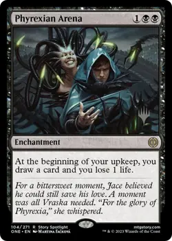 Phyrexian Arena NM #104 Promo Pack: Phyrexia MTG - Image 1