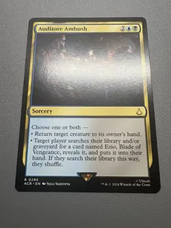 Auditore Ambush Assassin's Creed 0295 MTG Magic The Gathering NM - Image 1