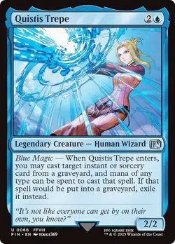 QUISTIS TREPE mtg NM-M Final Fantasy 1 Unc - Image 1