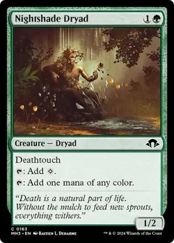 NIGHTSHADE DRYAD x4 mtg NM-M Modern Horizons 3 Common - Image 1
