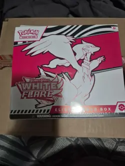 Pokemon TCG Scarlet and Violet White Flare Elite Trainer Box - Image 1