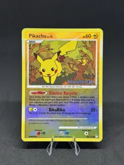Pokemon Pikachu 94/123 Mysterious Treasures Stamped Reverse Holo - Image 1