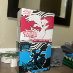 Pokemon Black Bolt and White Flare Elite Trainer Box ETB Set of 2 Sealed - Image 2