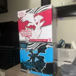 Pokemon Black Bolt and White Flare Elite Trainer Box ETB Set of 2 Sealed - Image 3