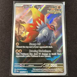 Slither Wing 203/182 NM - Pokemon Paradox Rift Illustration Rare Holo Card - Image 1